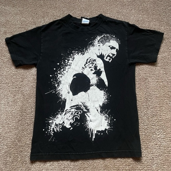 WWE Other - VTG 00’s / Y2K WWE Bautista “Walk Alone Black Tee